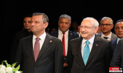 Halef ve selef Adana'da buluştu