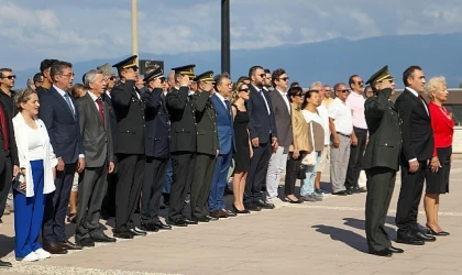Burhaniye’nin düşman işgalinden kurtuluşu törenlerle kutlandı