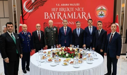 Adana Valiliği Bayramlaşma Töreni Düzenledi