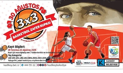 30 Ağustos Basketbol Zafer Kupası Kayıtları Devam Ediyor